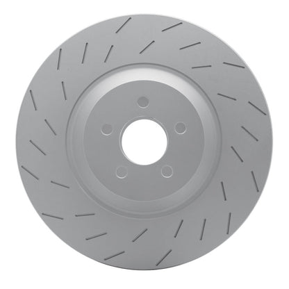 DFC GeoSPEC Coated Slotted Rotor (FRONT): Dodge Challenger 3.6L / 5.7L (15-20)