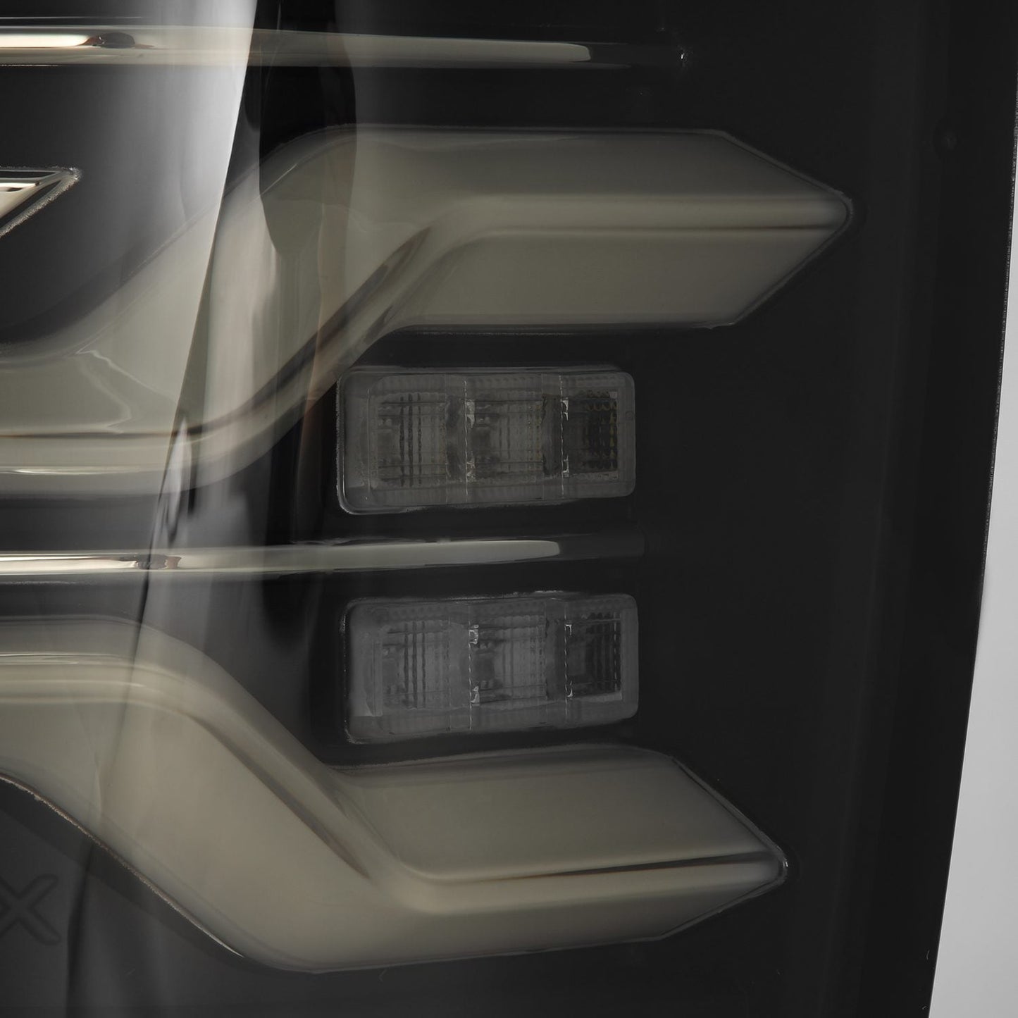 AlphaRex 05-15 Toyota Tacoma LUXX-Series LED Tail Lights Black