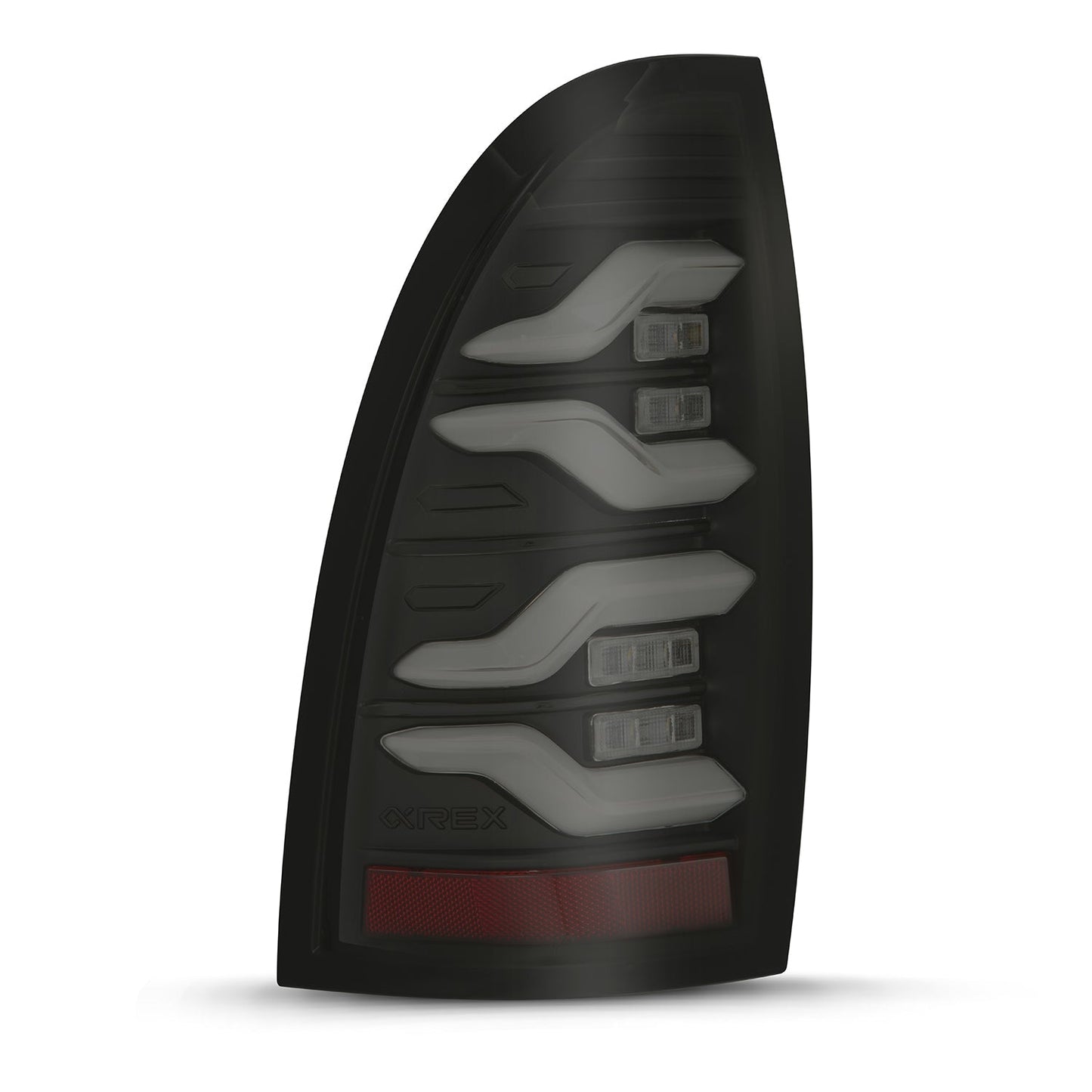AlphaRex 05-15 Toyota Tacoma LUXX-Series LED Tail Lights Black