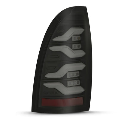 AlphaRex 05-15 Toyota Tacoma LUXX-Series LED Tail Lights Black