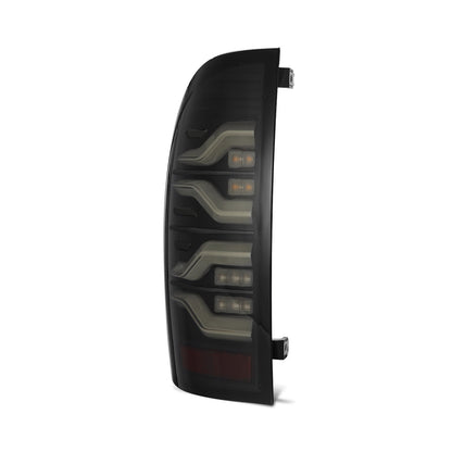 AlphaRex 05-15 Toyota Tacoma LUXX-Series LED Tail Lights Black