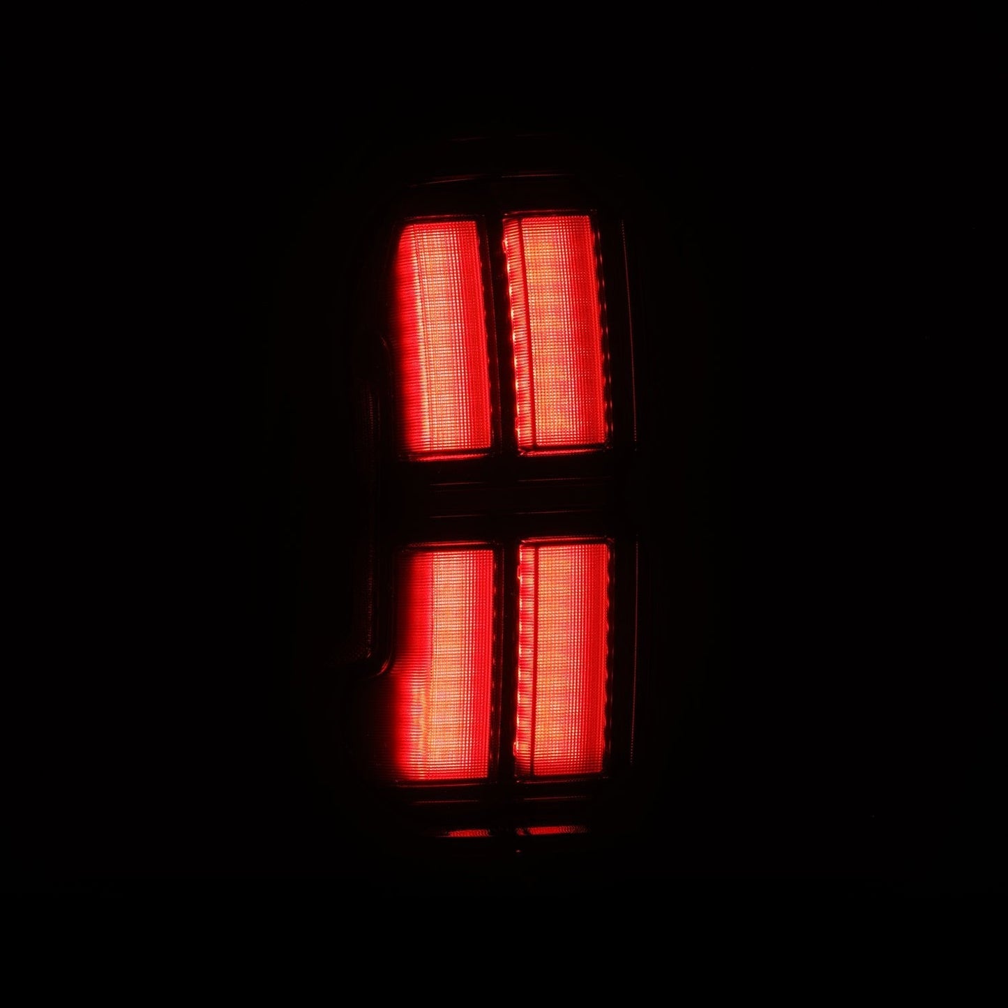 AlphaRex 05-15 Toyota Tacoma NOVA-Series Prismatic LED Tail Lights Alpha-Black