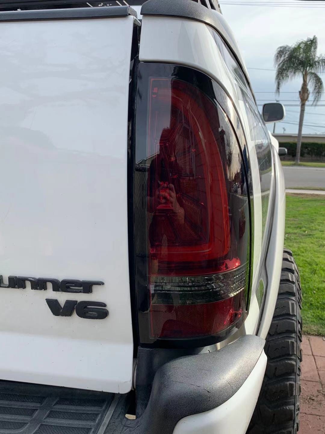 AlphaRex 05-15 Toyota Tacoma PRO-Series LED Tail Lights Red Smoke