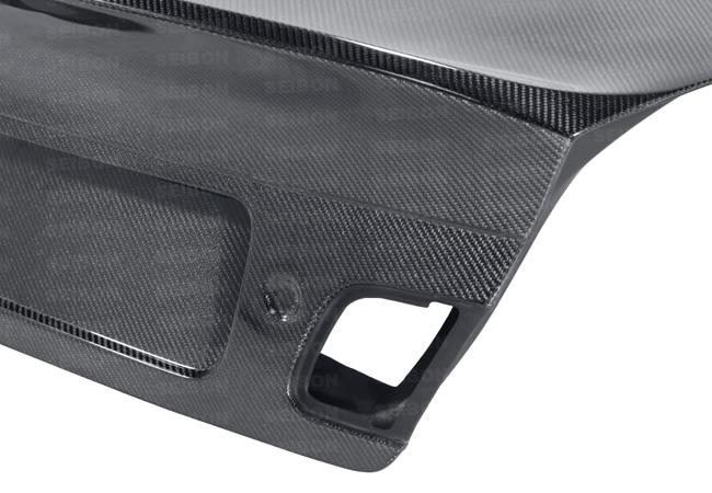 Seibon CSL Carbon Fiber Trunk Lid | BMW 3 Series 2DR E46 (99-04) (TL9904BMWE462D-C)