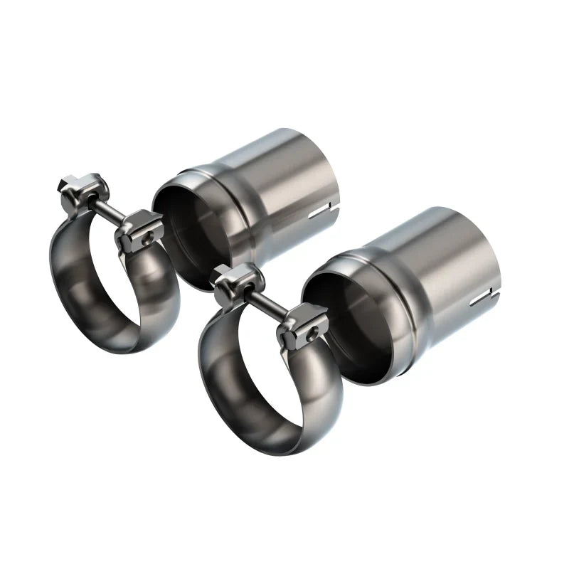 Borla T-304 Stainless Steel Ball Flare Tip Adapter - Brushed: Dodge Charger R/T 5.7L V8 2018 - 2022
