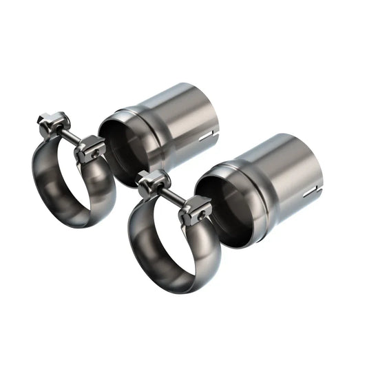 Borla T-304 Stainless Steel Ball Flare Tip Adapter - Brushed: Dodge Charger R/T 5.7L V8 2018 - 2022