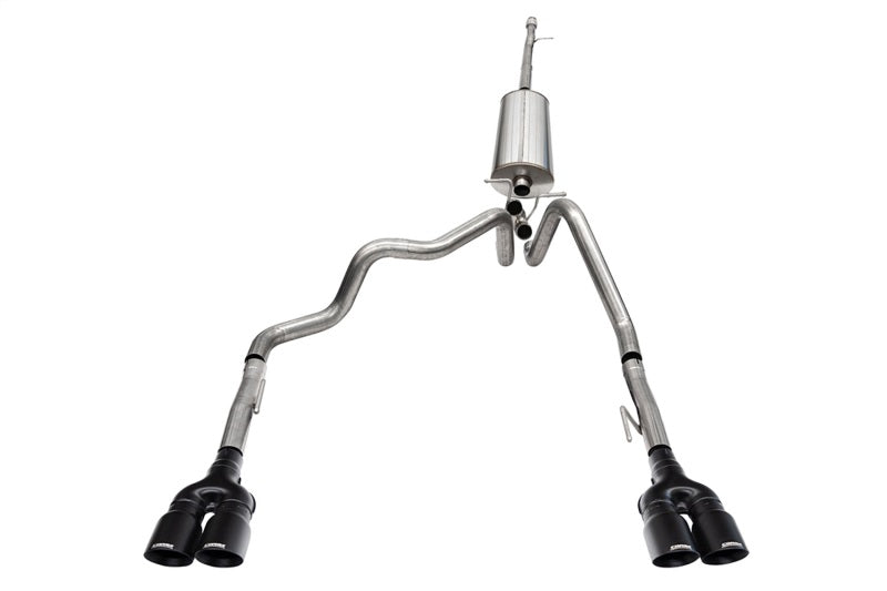 CORSA Sport / 3.0 in Cat-Back DRE Twin 4.0 in | Silverado/Sierra 19-23 6.2L (21202BPC)