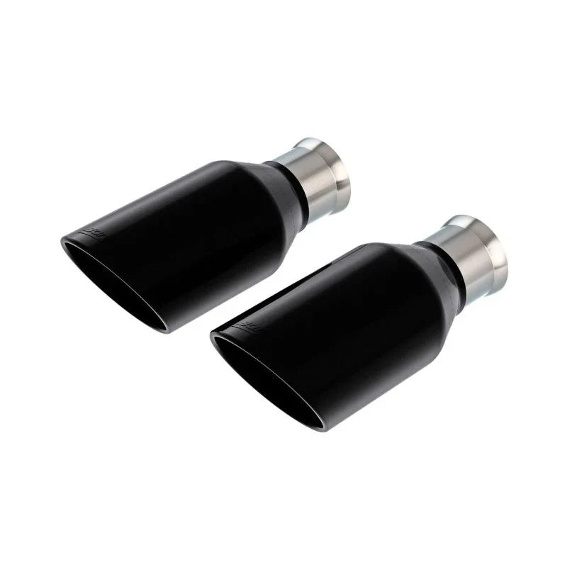 Borla CCSB 5in Black Chrome Tips (REAR): Ram 1500 TRX 6.2L 4WD (21-22) - 304SS