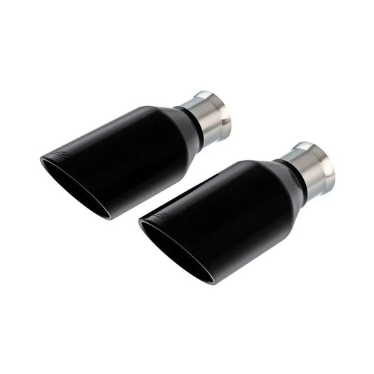 Borla CCSB 5in Black Chrome Tips (REAR): Ram 1500 TRX 6.2L 4WD (21-22) - 304SS
