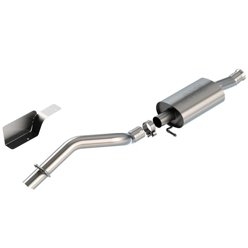 Borla S-Type Climber Cat-Back Exhaust (TURN DOWN): Jeep Wrangler JL 18-23