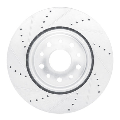 DFC D&S Brake Rotor (FRONT RIGHT): Jeep Grand Cherokee (22-25) - Silver