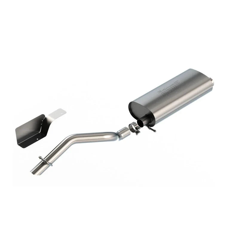 Borla S-Type Climber Cat-Back Exhaust (TURN DOWN): Jeep Wrangler JL 18-25 - SS
