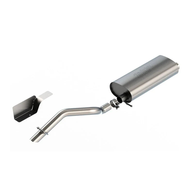 Borla Touring Climber Cat-Back Exhaust (TURN DOWN): Jeep Wrangler (07-18 / 18-26)