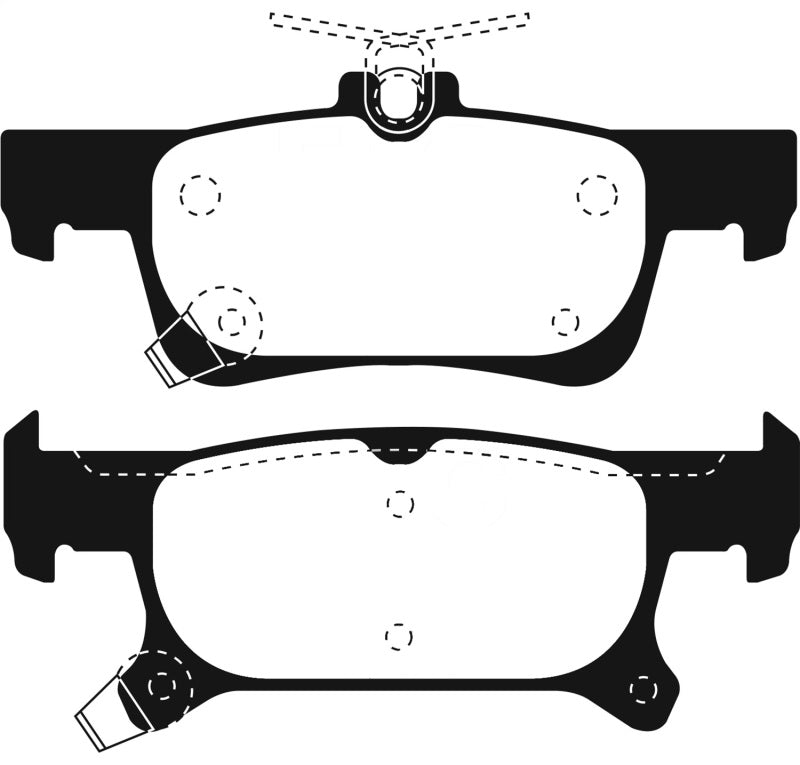 EBC Greenstuff Rear Brake Pads | 2016+ Buick Envision 2.0L Turbo