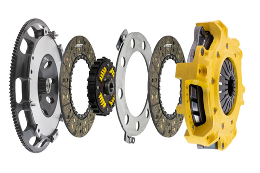 Advanced Clutch T3SS-F17 ACT Mod-Twin 10.5 Extreme Sprung Street Clutch Kit