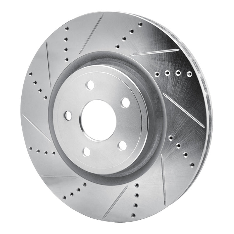DFC D&S Silver Brake Rotor (FRONT LEFT): Dodge Durango 3.6L / 5.7L (12-25)