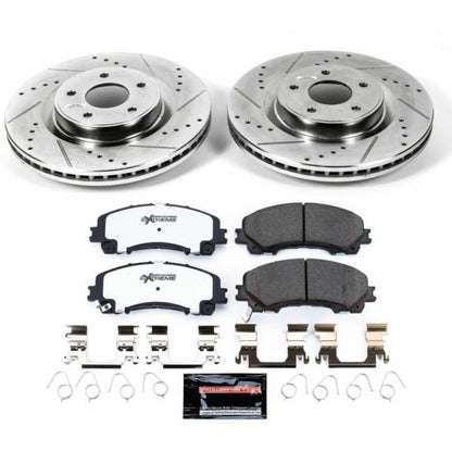 PowerStop Z26 Street Warrior Brake Kit | Infiniti Q50/Q60 (14-24) (K8006/K6944/K8021-26)