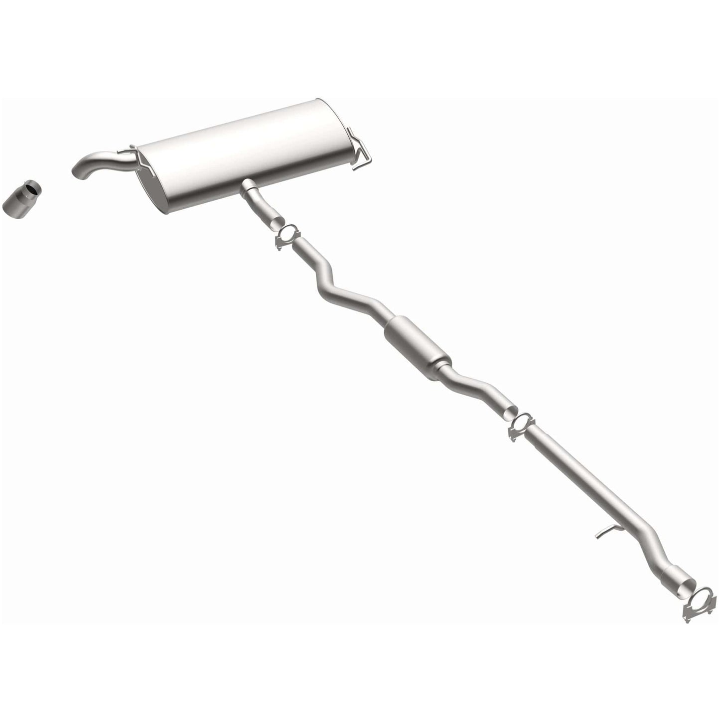 BRExhaust 2007-2011 Jeep Direct-Fit Replacement Exhaust System