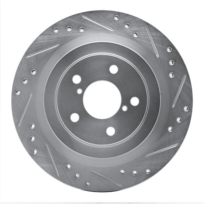R1 05-09 Impreza Rear D&S Slotted Rotor | Legacy Outback (98-09) (631-13019R)