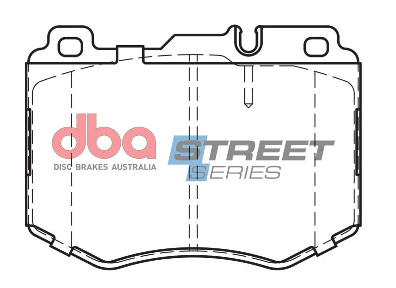 DBA Street Series Front Brake Pads | Mercedes-Benz E300 (17-19) (DB15182SS)