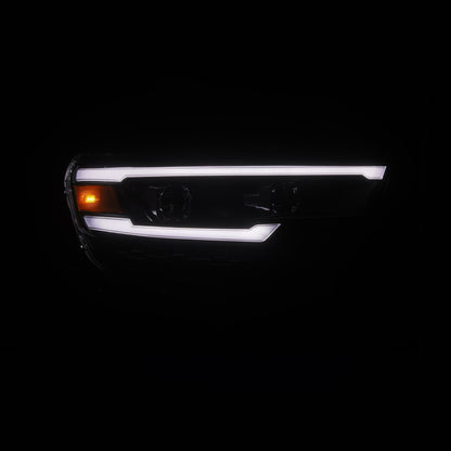 AlphaRex 880907 LUXX-Series LED Headlights 2025–2026 Ram 1500 Black TRX-Style