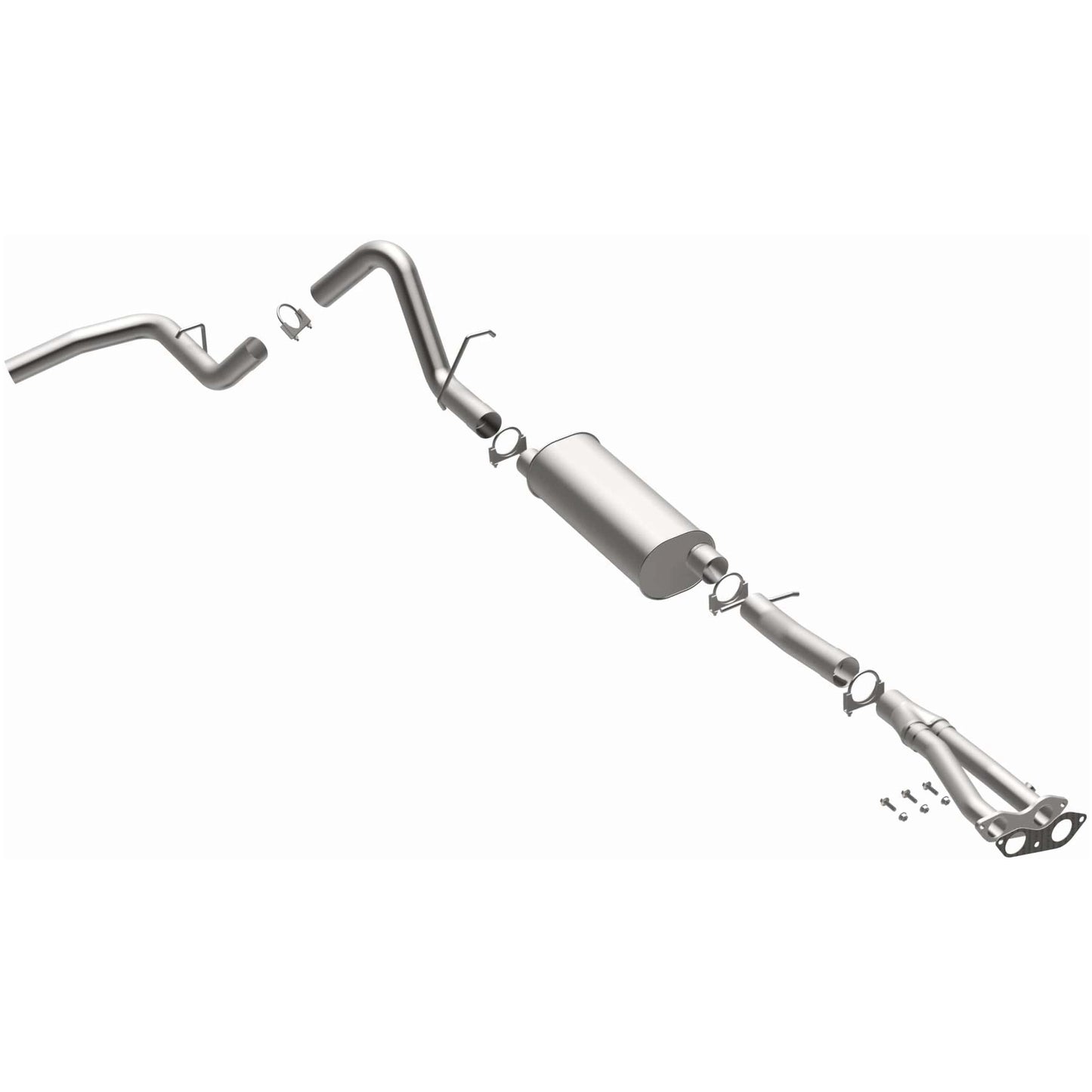 BRExhaust Direct-Fit Replacement Exhaust System 106-0473