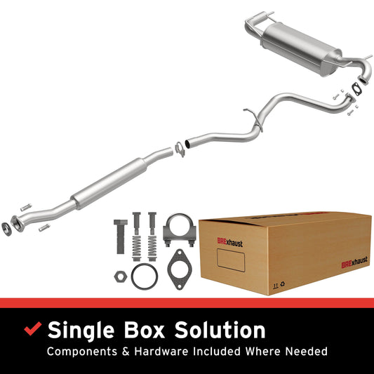 BRExhaust 2008-2011 Subaru Impreza 2.5L Direct-Fit Replacement Exhaust System