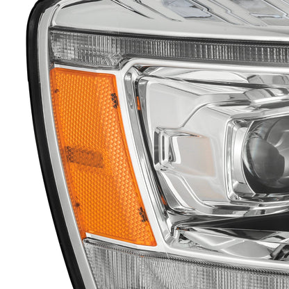 AlphaRex 06-08 Dodge Ram PRO-Series Halogen Projector Headlights Chrome