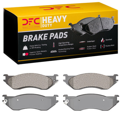 DFC HD Semi-Metallic Brake Pads (FRONT): Dodge Durango 3.6L / 3.9L (02-06)