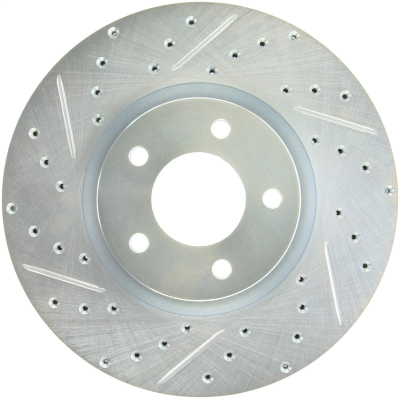 Stoptech Sport Slotted And Drilled Brake Rotor | 2007-2013 Mazda 3 MazdaSpeed (227.45078L)