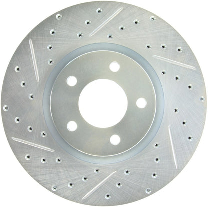 Stoptech Sport Slotted And Drilled Brake Rotor | 2007-2013 Mazda 3 MazdaSpeed (227.45078L)