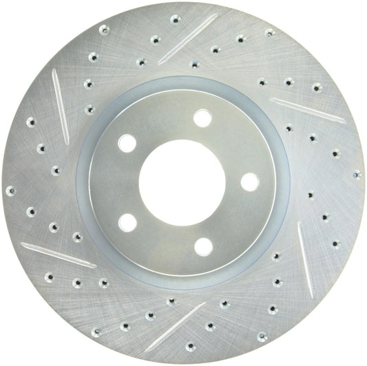 Stoptech Sport Slotted And Drilled Brake Rotor | 2007-2013 Mazda 3 MazdaSpeed (227.45078L)
