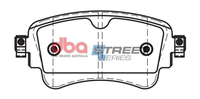 DBA Street Series Rear Brake Pads | Audi A4 (17-20) (DB15032SS)