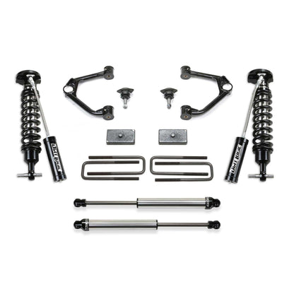 Fabtech 3" Budget System w/ Dual 2.5" Resi & 2.25" | GM C/K1500 Pickup (19-22) (K1127DL)