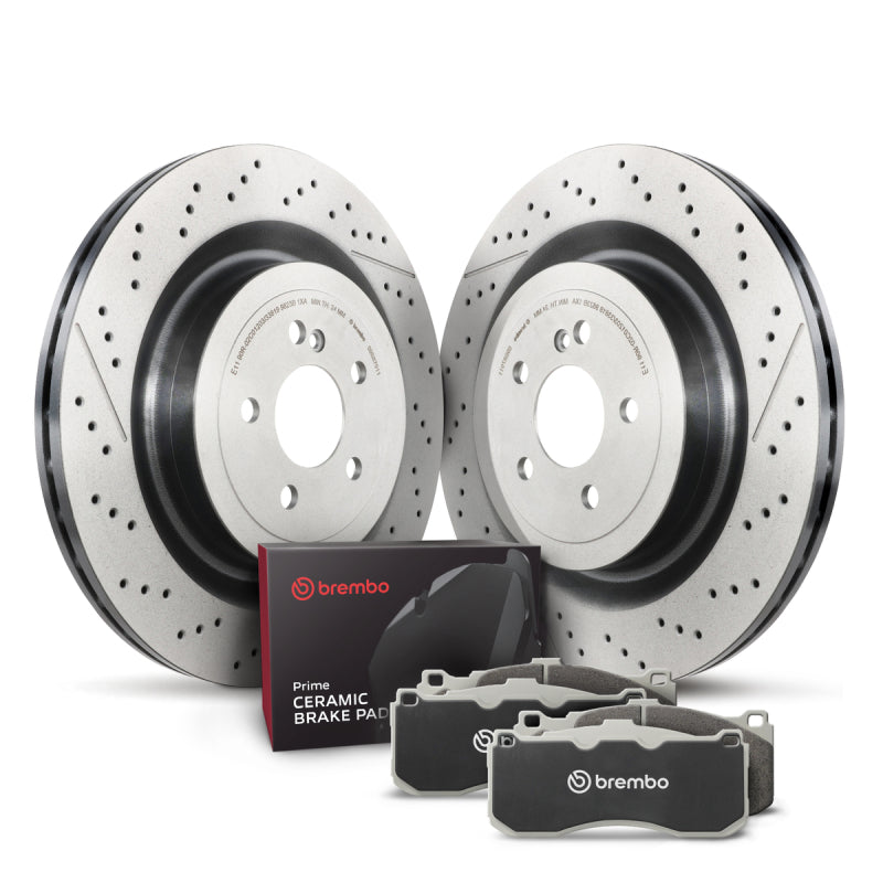 Brembo OE Front Disc Brake Kit Part KT00B94 for Enhanced Stopping Power