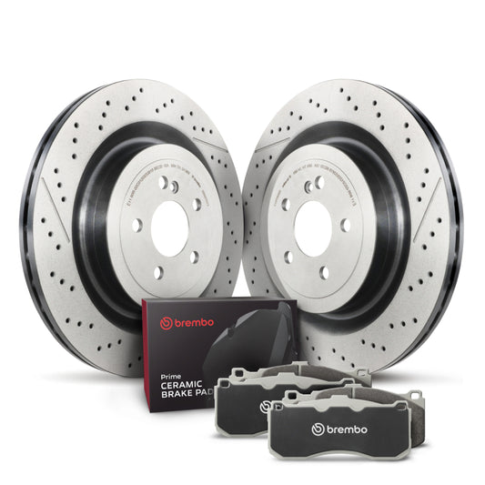 Brembo OE Front Disc Brake Kit Part KT00B94 for Enhanced Stopping Power