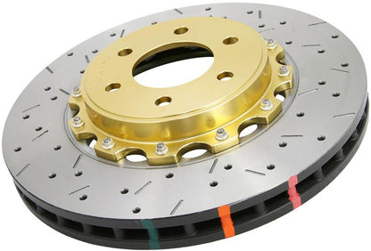 DBA T3 5000 Series Uni-Directional T-Slotted Brake Rotor | Cadillac CTS-V (09-14), Chevy Camaro ZL1 (12-14) (DBA52608BLKLS)