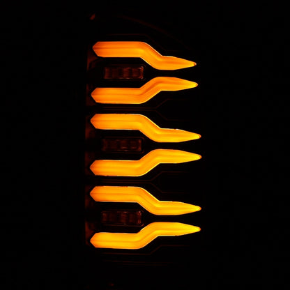 AlphaRex 07-08 Dodge Ram 1500/07-09 Dodge Ram 2500/3500 Truck LUXX-Series LED Tail Lights Alpha-Black