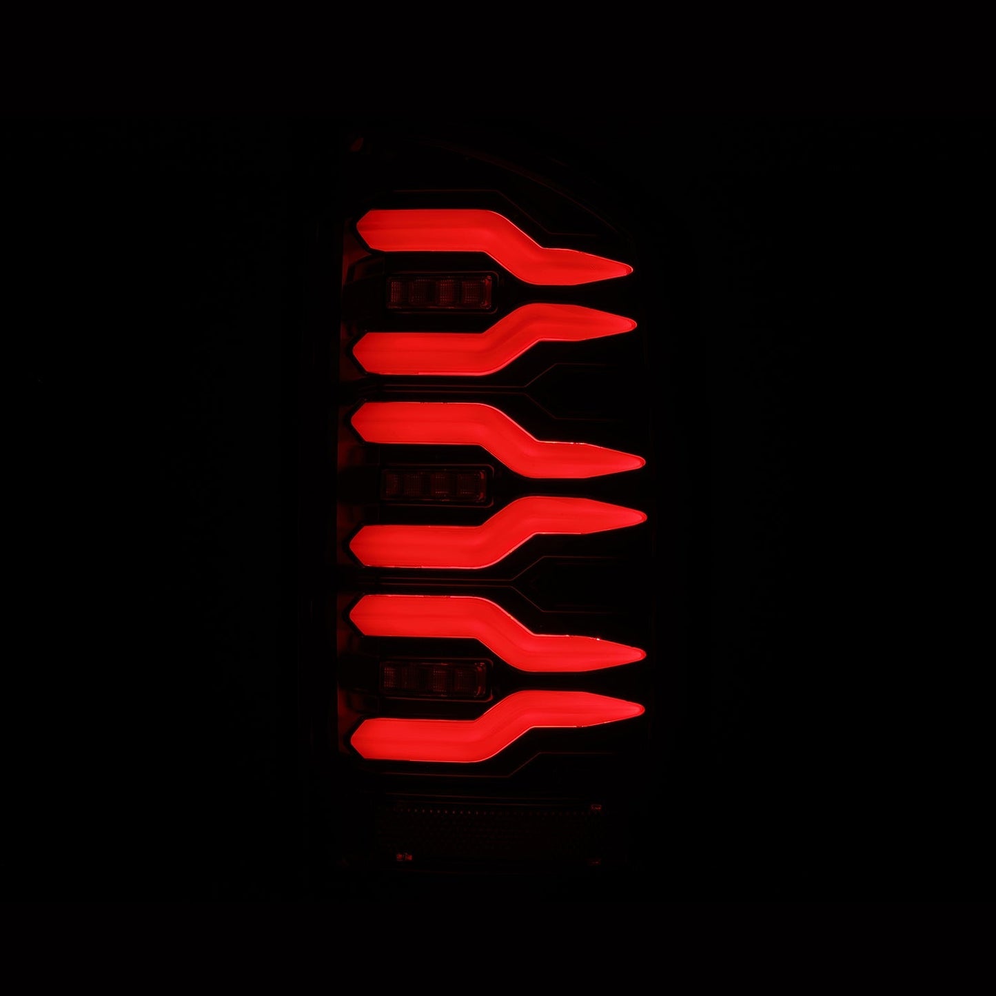 AlphaRex 07-08 Dodge Ram 1500/07-09 Dodge Ram 2500/3500 Truck LUXX-Series LED Tail Lights Alpha-Black