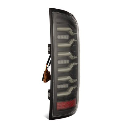 AlphaRex 07-08 Dodge Ram 1500/07-09 Dodge Ram 2500/3500 Truck LUXX-Series LED Tail Lights Alpha-Black