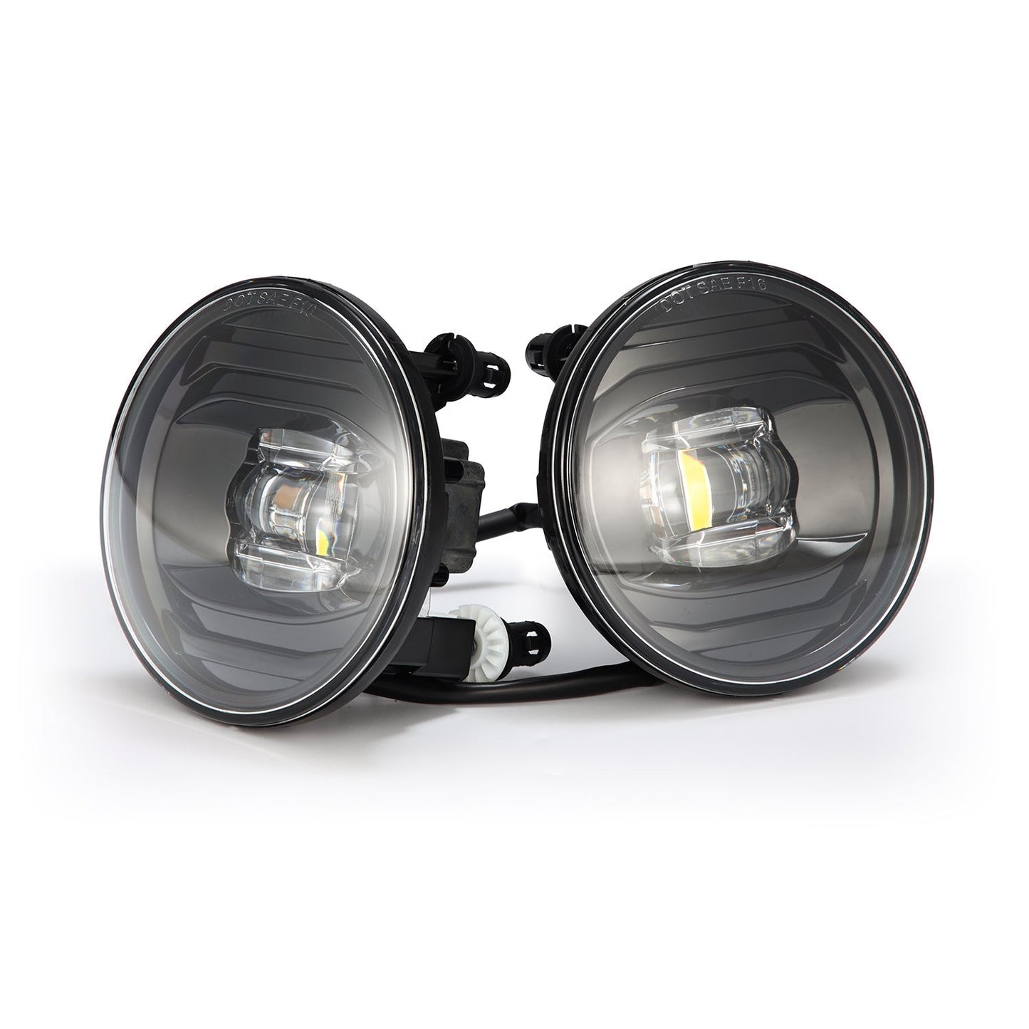 AlphaRex 07-13 Chevrolet Avalanche / 07-14 Suburban/Tahoe (With Round Fog Lights) DoubleTap Dual Color LED Projector Fog Lights