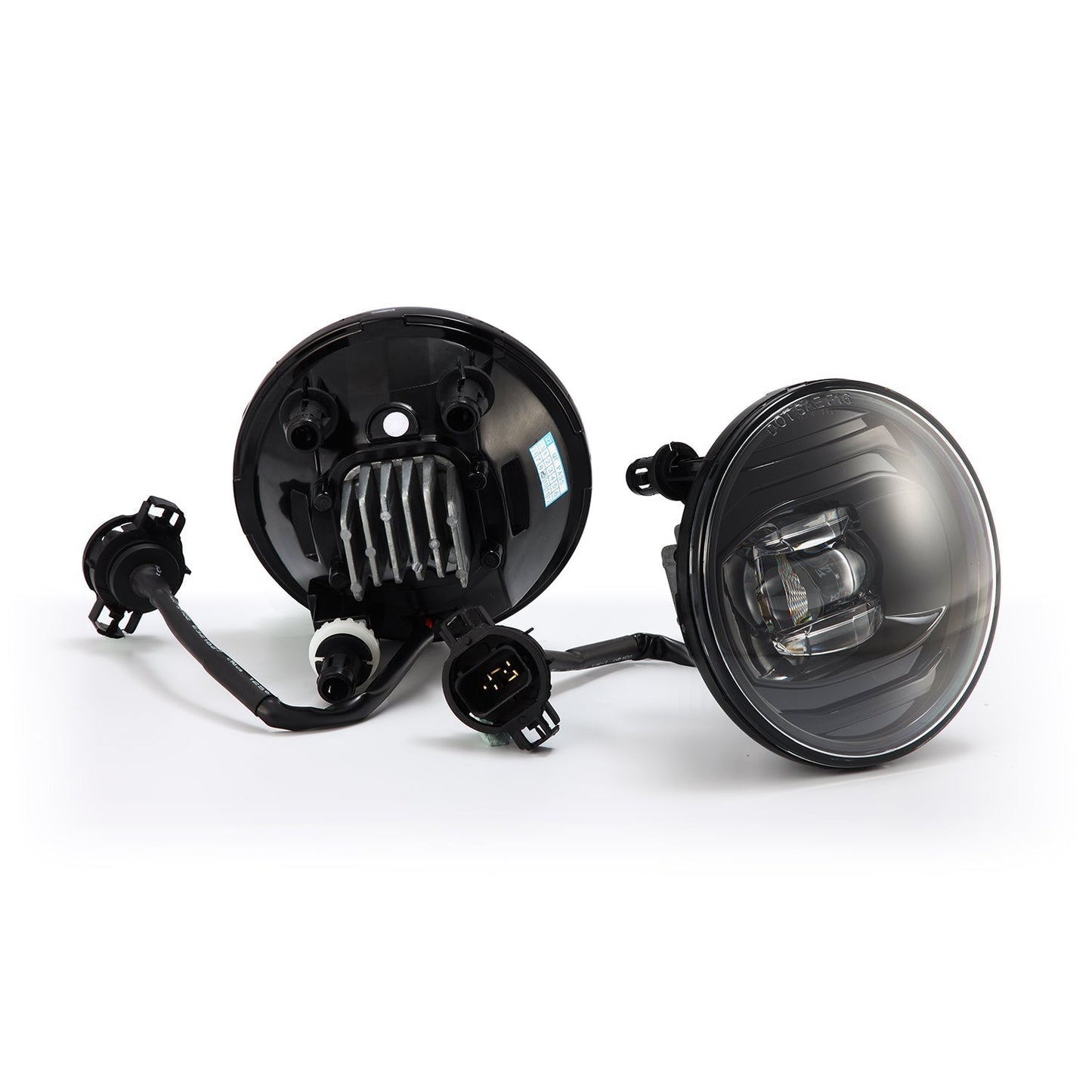 AlphaRex 07-13 Chevrolet Avalanche / 07-14 Suburban/Tahoe (With Round Fog Lights) DoubleTap Dual Color LED Projector Fog Lights