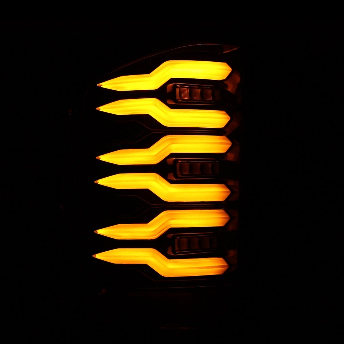 AlphaRex 07-13 Chevy Silverado LUXX-Series LED Tail Lights Alpha-Black