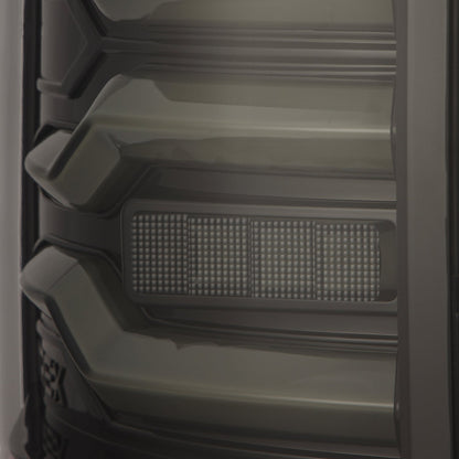 AlphaRex 07-13 Chevy Silverado LUXX-Series LED Tail Lights Alpha-Black