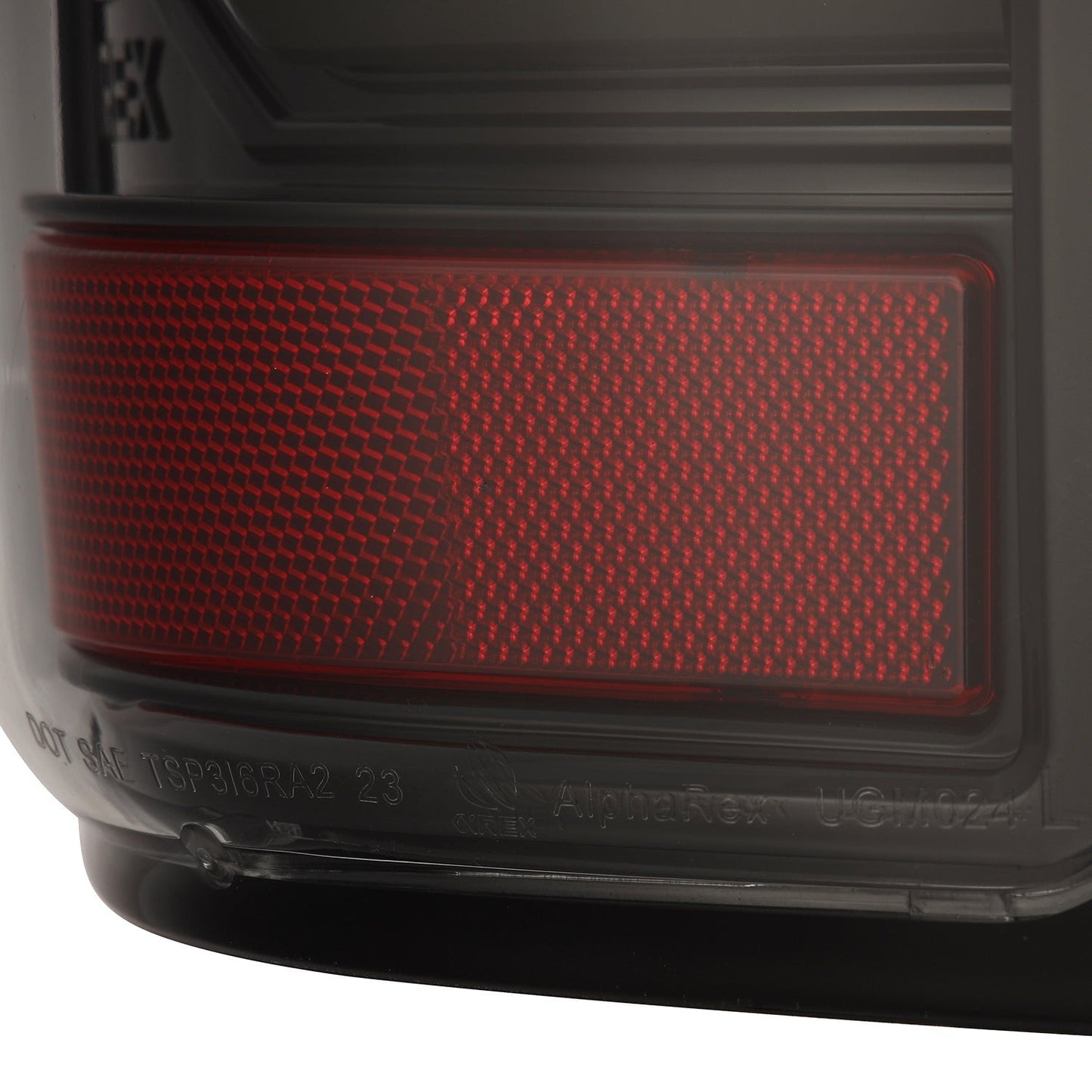 AlphaRex 07-13 Chevy Silverado LUXX-Series LED Tail Lights Alpha-Black