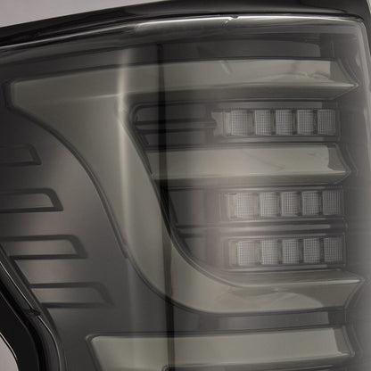 AlphaRex 07-13 Toyota Tundra LUXX-Series LED Tail Lights Alpha-Black