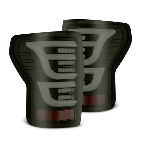 AlphaRex 07-13 Toyota Tundra LUXX-Series LED Tail Lights Black