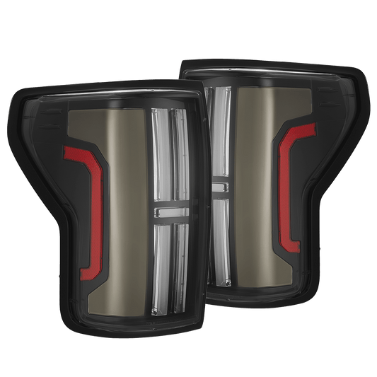 AlphaRex 07-13 Toyota Tundra NOVA-Series Prismatic LED Tail Lights Black