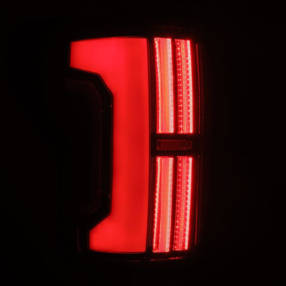AlphaRex 07-13 Toyota Tundra NOVA-Series Prismatic LED Tail Lights Black