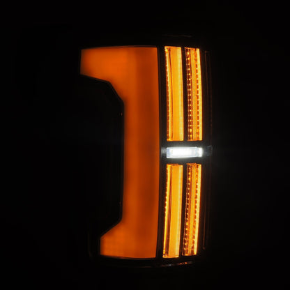 AlphaRex 07-13 Toyota Tundra NOVA-Series Prismatic LED Tail Lights Black